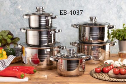 12pc Edernberg  Cookware Set